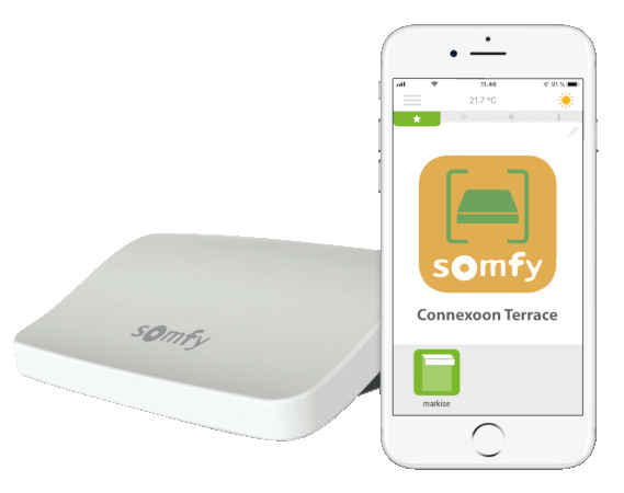 Connexoon-box - Smartphone-styring til din markise
